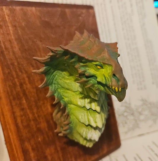Verdant Dragon Bust